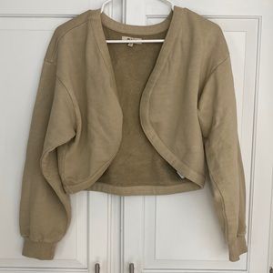 Madewell cropped bolero XS